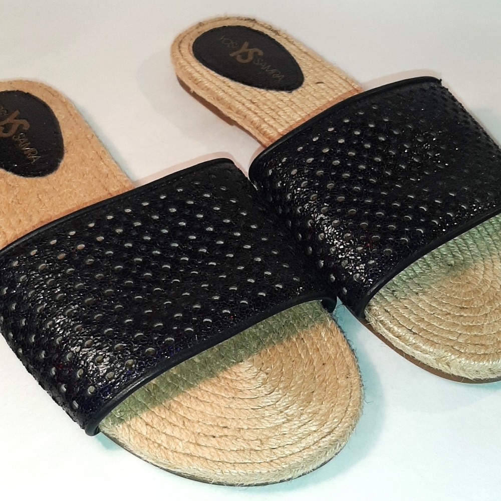 Yosi Samra Reese Espadrille Slide, NWOT, Size 6